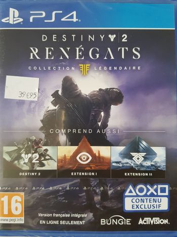 Jeu vidéo PS4 Destiny 2 renégats collection légendaire  Neuf