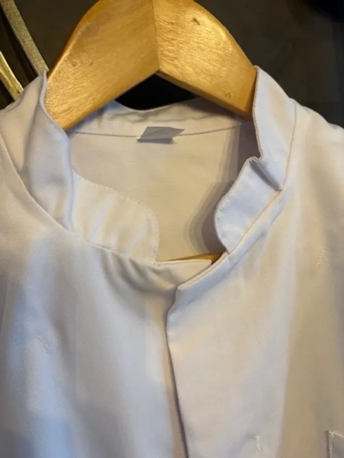 blouse blanche longue de travail homme taille 38 / M neuve - photo numéro 4