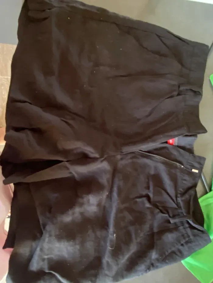 Short + ceinture noir