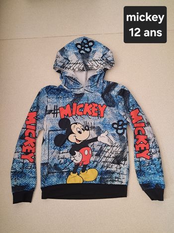 Sweat Mickey 12 ans 
