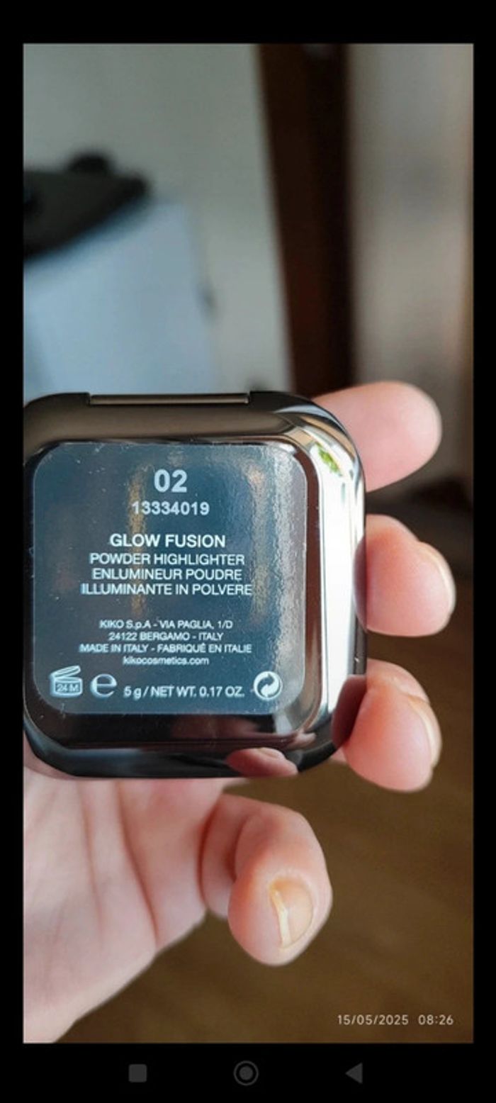 Kiko Cosmetics Glow Fusion Highlighter Teinte 02 - photo numéro 5