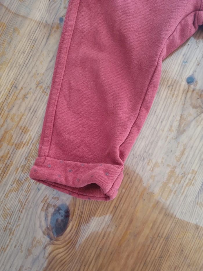 Pantalon rouge 18 mois fille - photo numéro 2