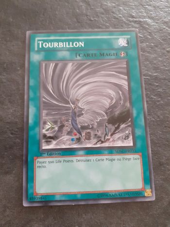 Carte Yu-Gi-Oh ! Tourbillon SDSC-FR033