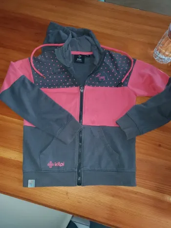 Veste zippé fille 9 ans