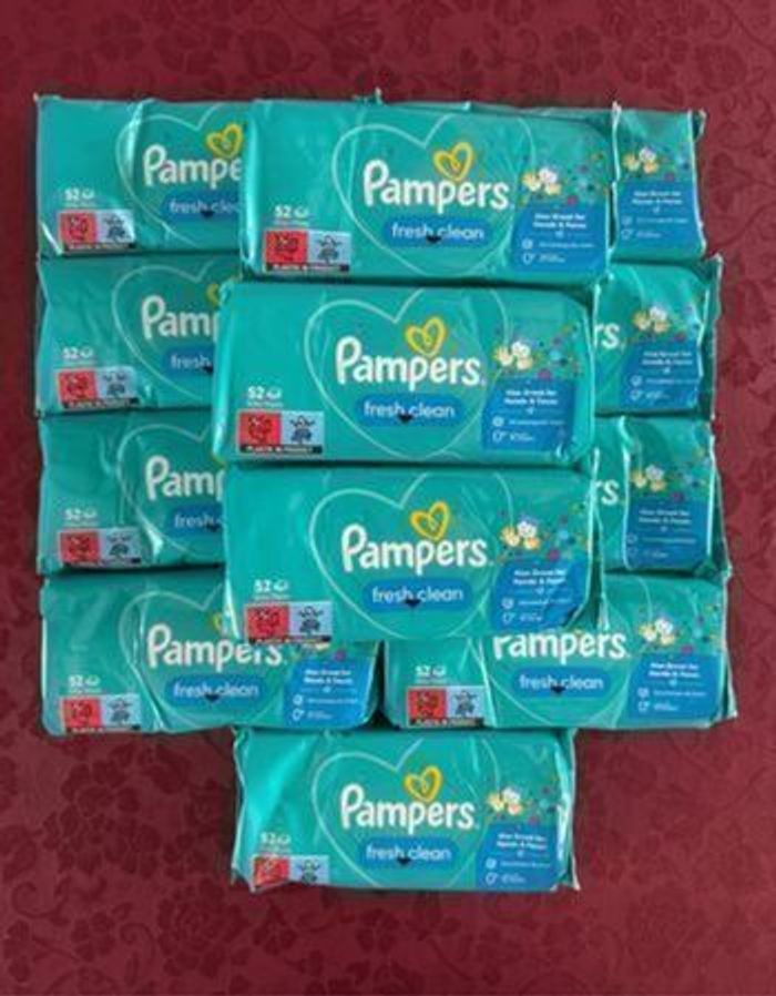 Lingettes Pampers Fresh Clean - photo numéro 2