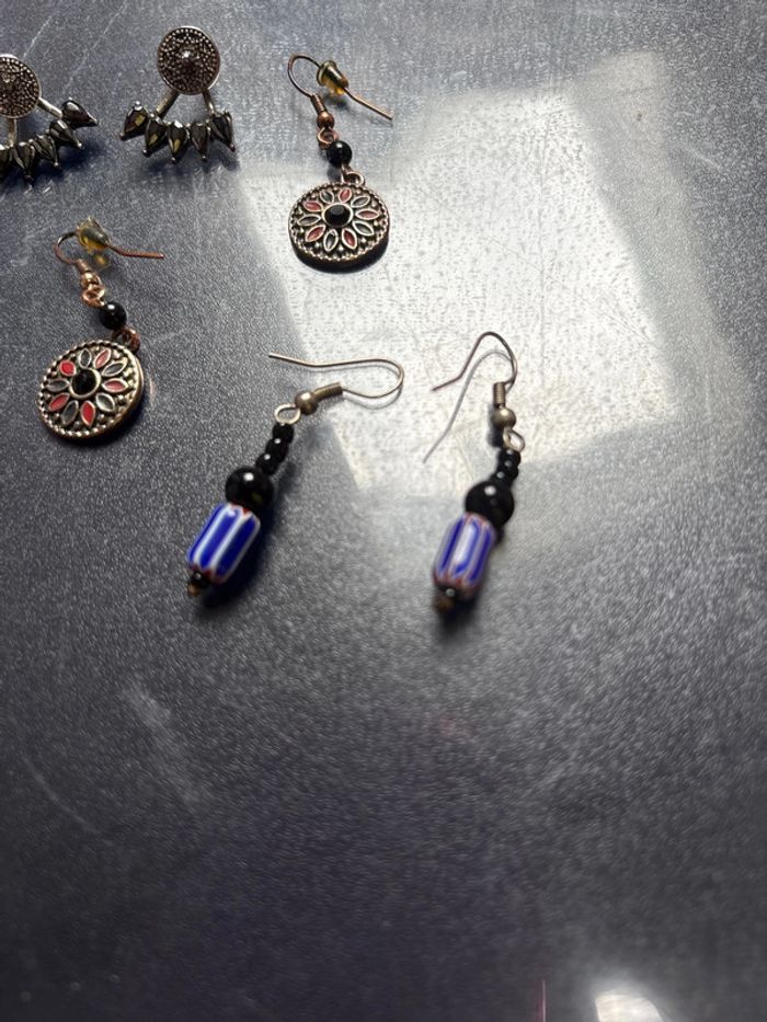 Lot boucles d’oreilles - photo numéro 2