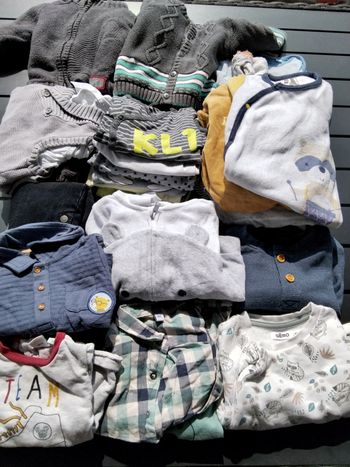 Vêtements garçon 6 mois hiver
