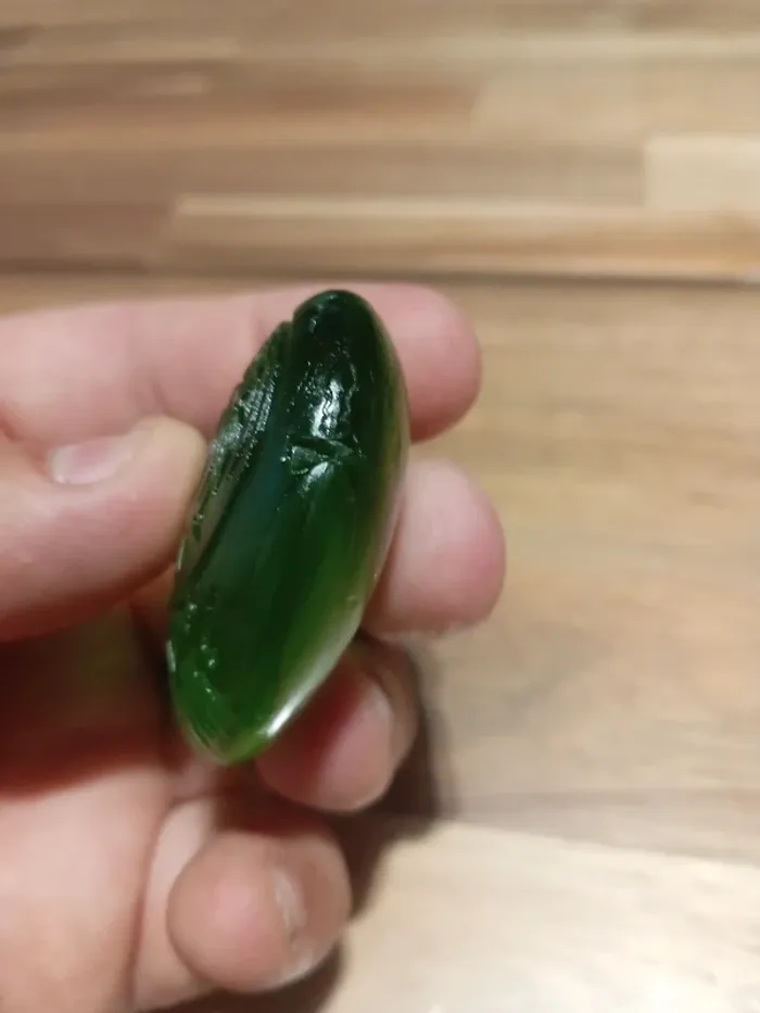 Vaiana Moana Pierre verte cœur de te fiti avec une petit défaut - photo numéro 3