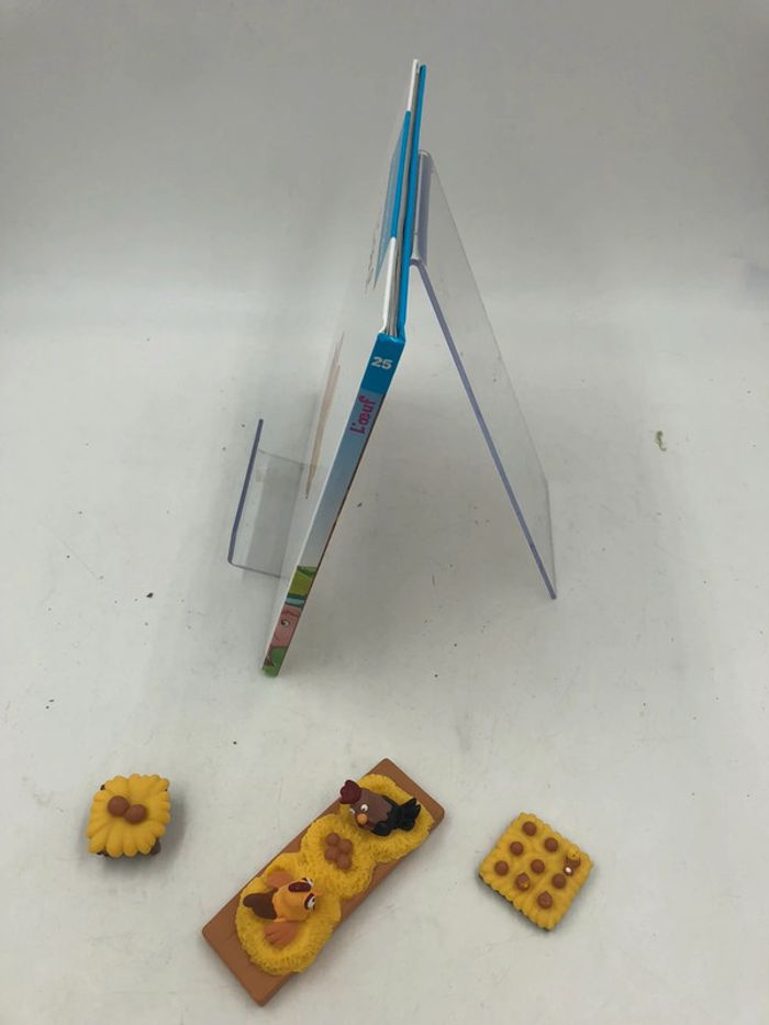 Livre + figurines Altaya les animaux de la ferme N•25 les œufs - photo numéro 3