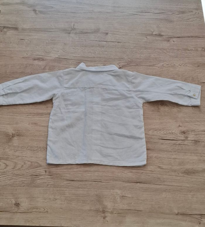 Chemise en lin 12 mois - photo numéro 2