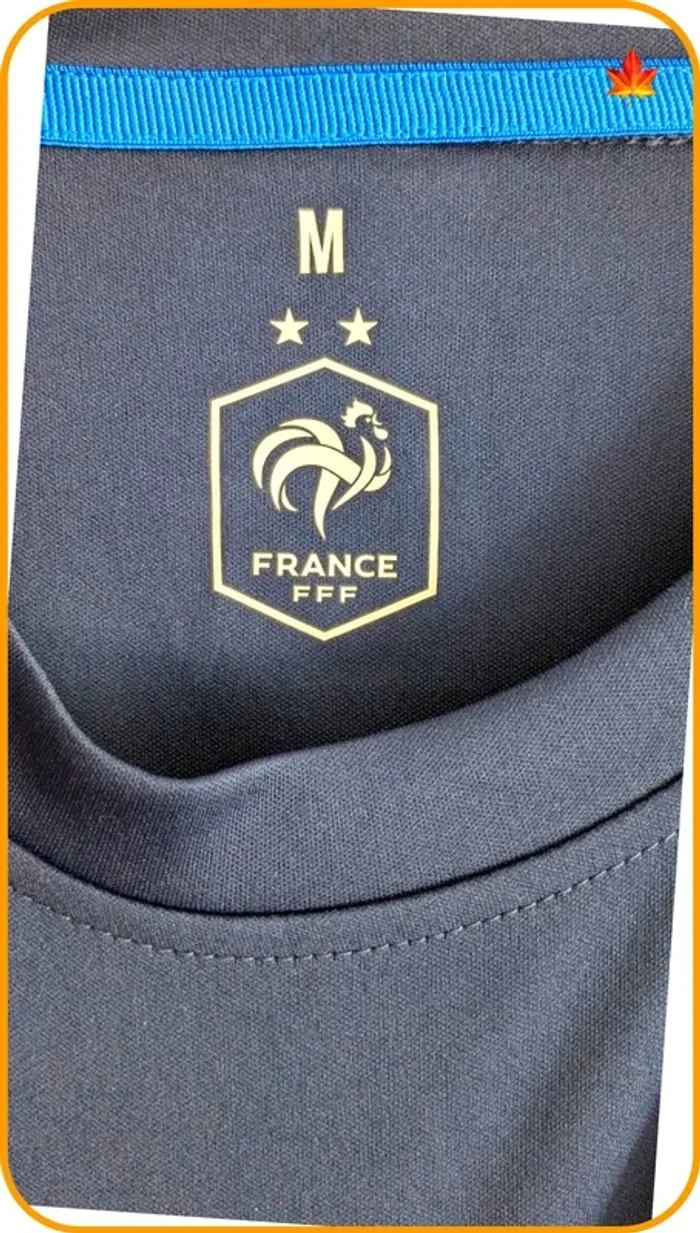 Maillot foot France M - photo numéro 3
