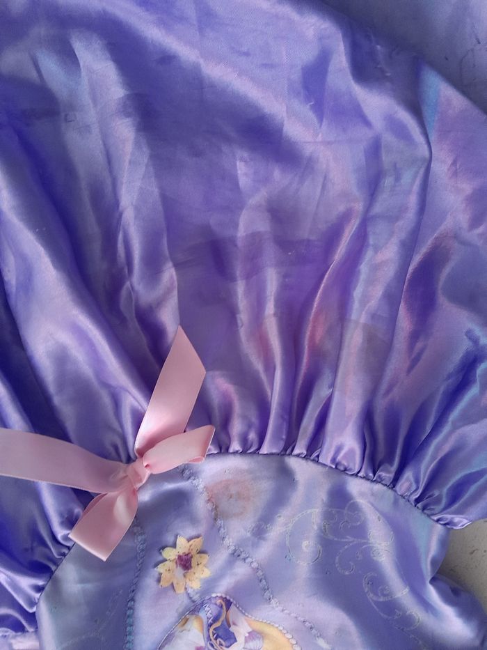 Robe déguisement raiponce 5 6 ans - photo numéro 3