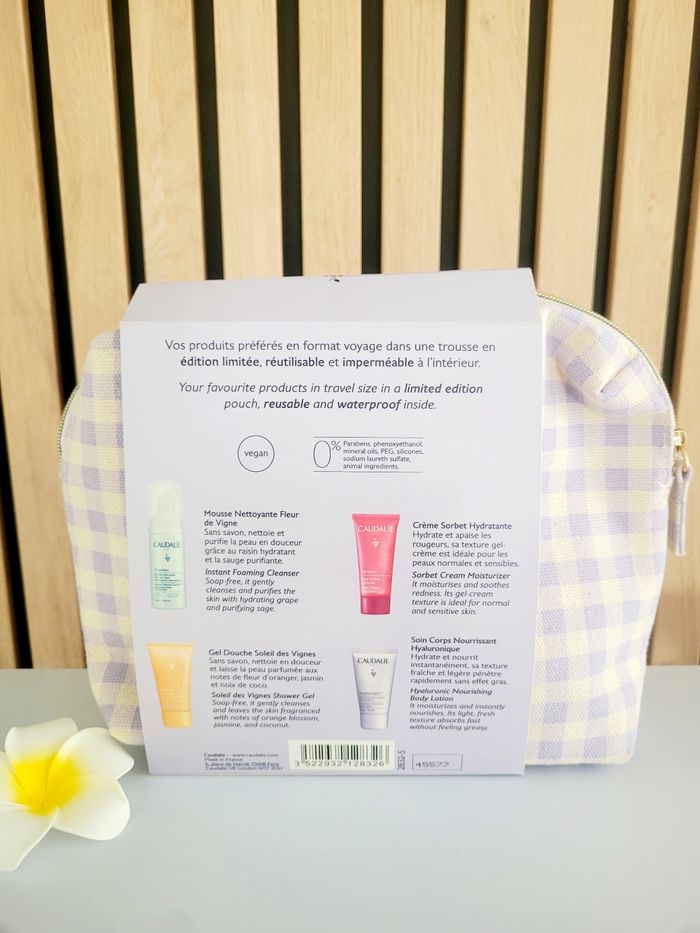 🌼 Caudalie trousse 4 produits voyage - photo numéro 3