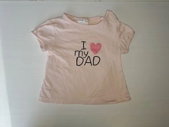 T-shirt bébé fille 3 mois