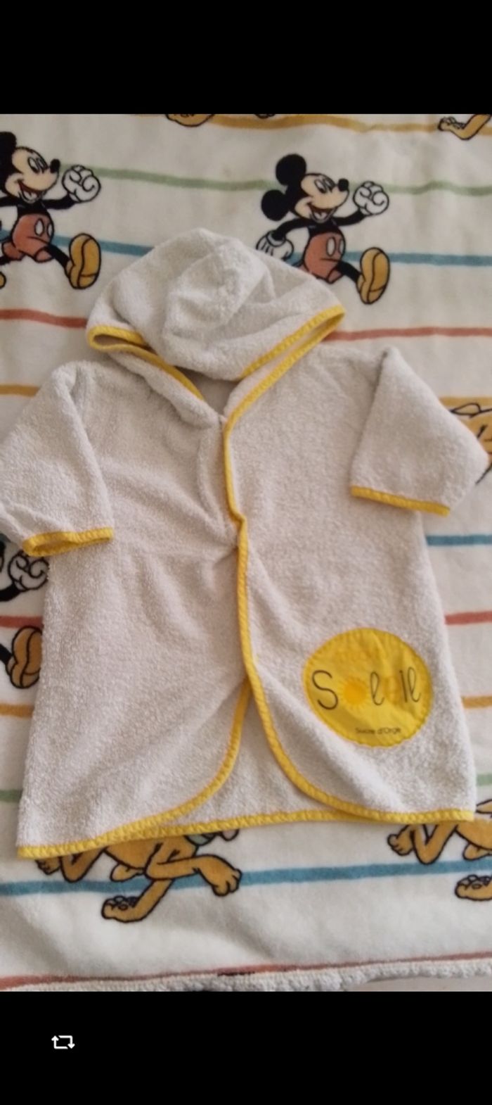 Peignoir enfant