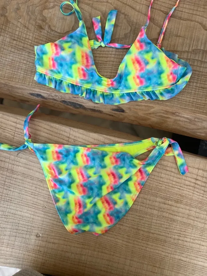 Bikini maillot de bain fille ado yes!do kids été 13 14 ans - photo numéro 2