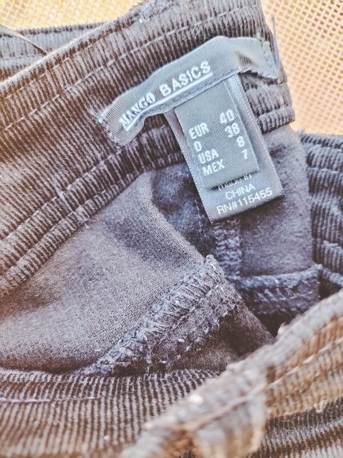 Pantalon droit Mango 40 - photo numéro 3