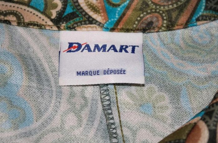 Robe demi-saison multicolore - Damart - 54 - photo numéro 9
