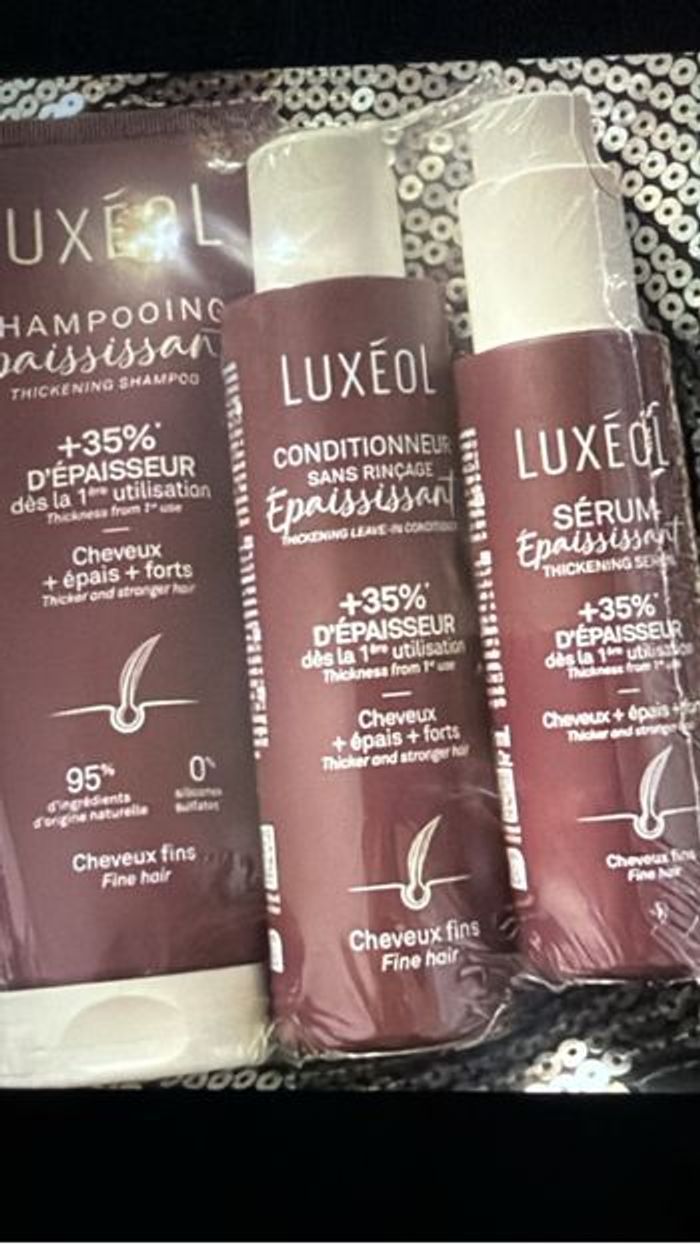 Luxéol Protocole épaississant cheveux neufs