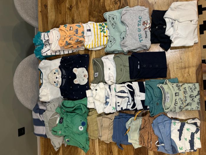 Lot vêtements bébé 18 mois garçon