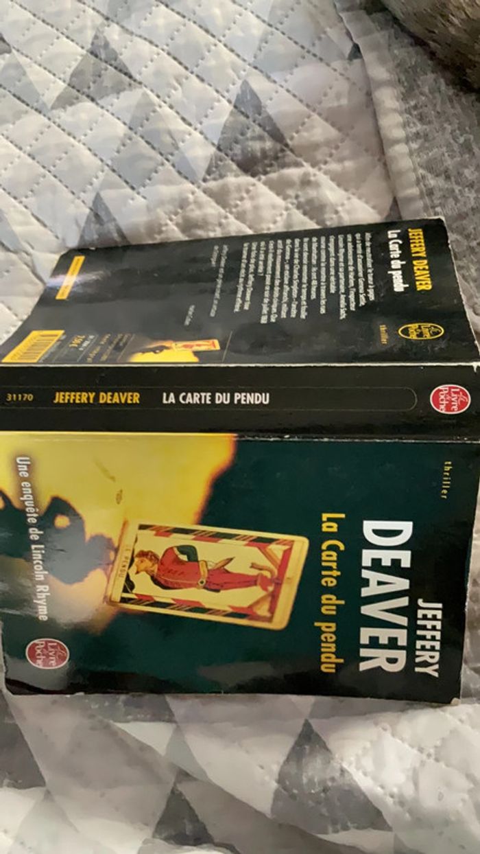 # la carte du pendu Jeffery Deaver. ) - photo numéro 4