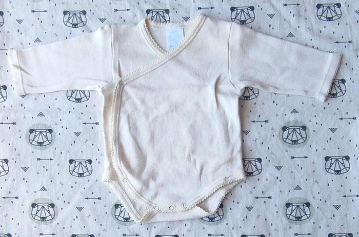 Lot de 7 bodies ML taille 1 mois - photo numéro 3