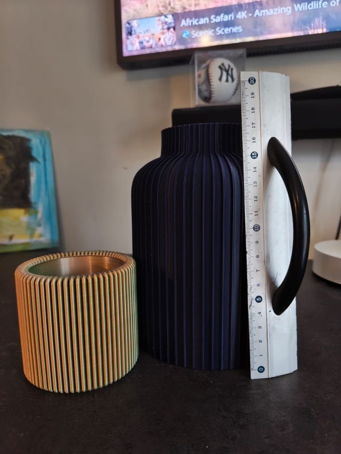 Vase bleu - photo numéro 4