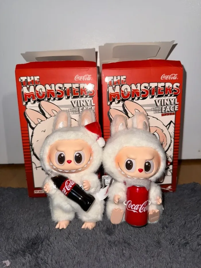 Pop Mart Labubu The monsters Vinyl Face Coca cola