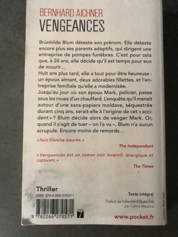 Livre Bernhard aichner - photo numéro 2