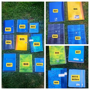 Fournitures scolaires – cahiers