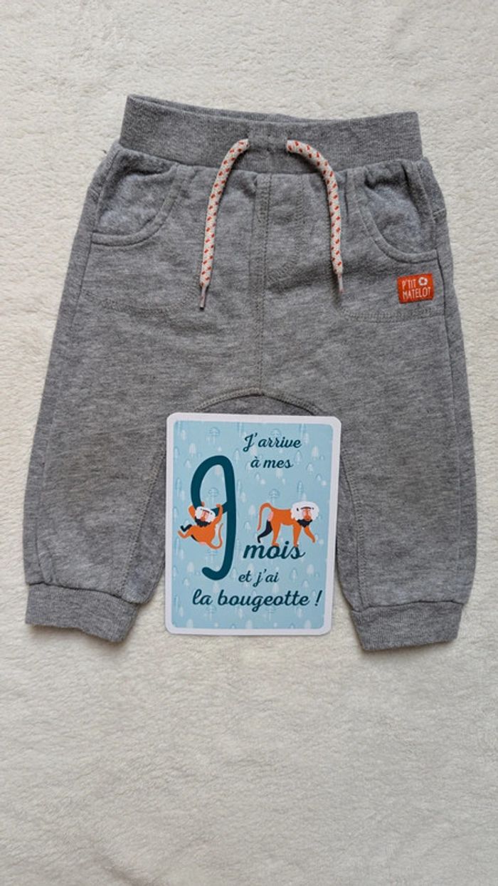 Pantalon sarouel hiver 9 mois