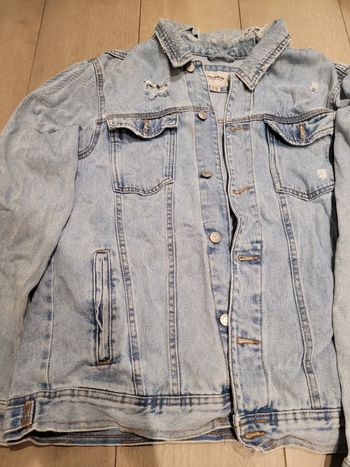 Veste en jeans pull and bear XL