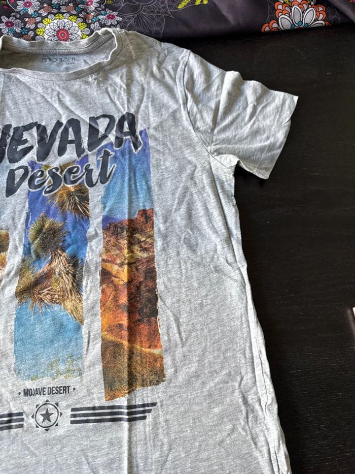 Teeshirt gris ado garçon - photo numéro 4