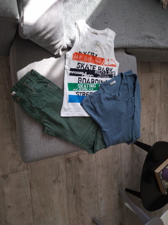 Tee-shirt, pantalon, pull - photo numéro 2