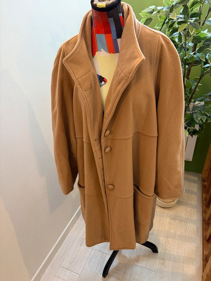 Duffle-coat vintage Oxford Street couleur beige Taille 42