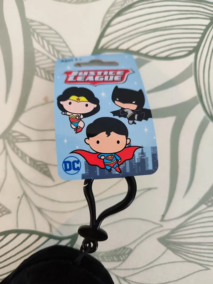 Mini peluche porte-clefs Wonder Woman, DC justice league neuve, 12cm - photo numéro 3