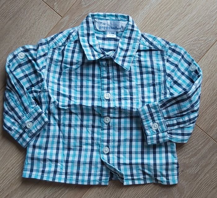 Chemise à carreaux