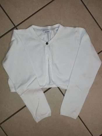 Gilet court fille Okaidi 8 ans