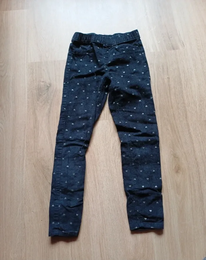 Lot de 4 pantalon H&M et un legging chaud C&A - photo numéro 7