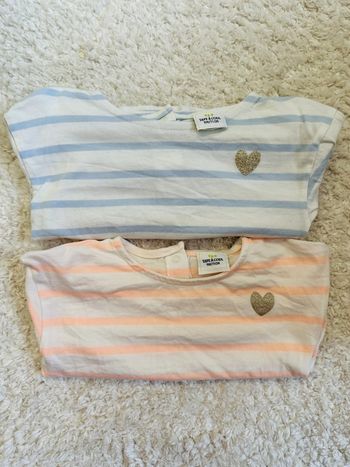 Lot de 2 t-shirts TAO 9 mois