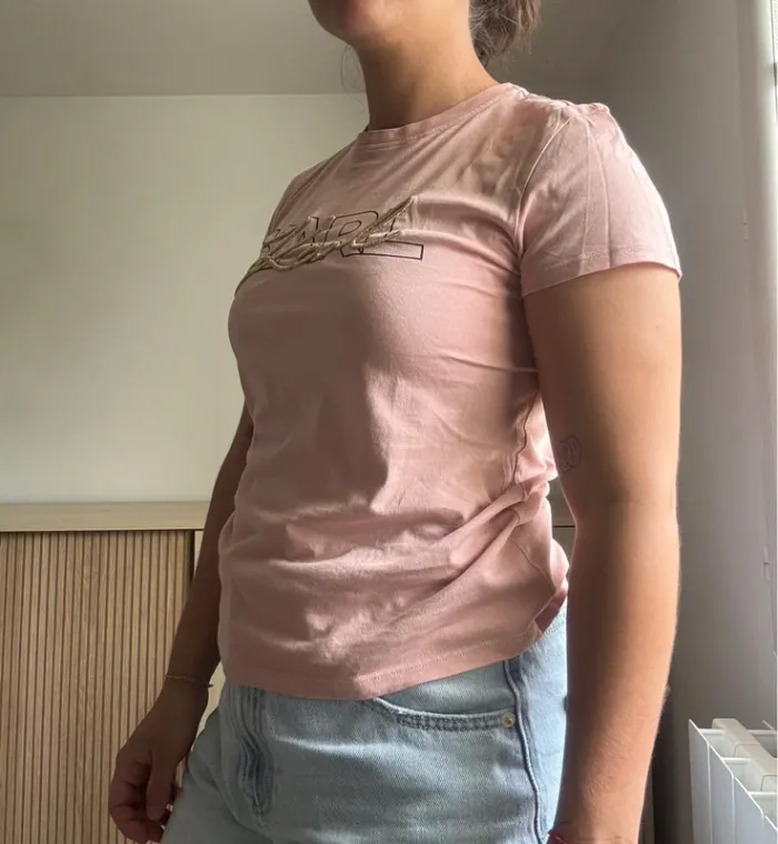 T-shirt manches courtes, Karl Lagerfeld taille XS - photo numéro 3