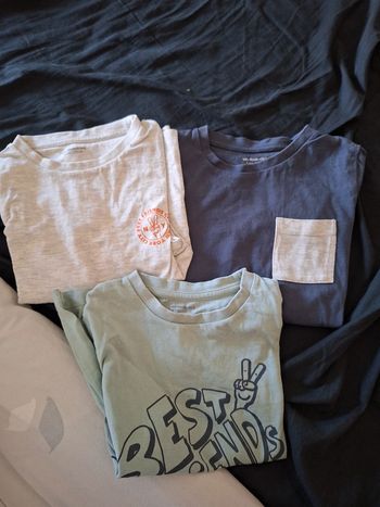 Lot tee shirt vertbaudet