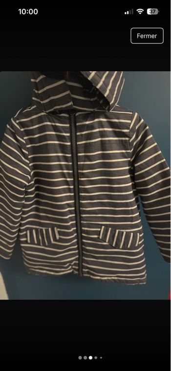 Manteau double polaire La Redoute 6 ans