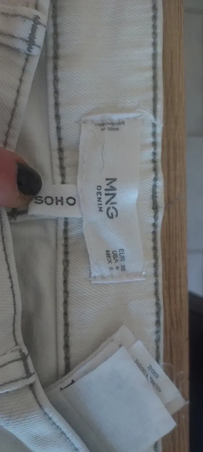 Jeans femme T.38 - Mng authentics - photo numéro 3