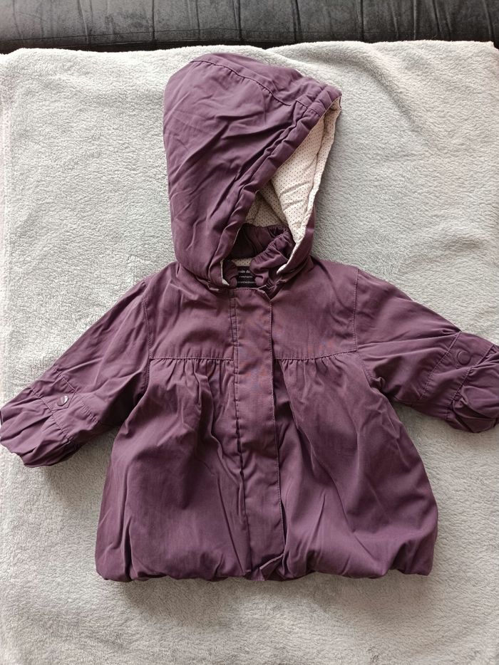 Manteau fille 12 mois