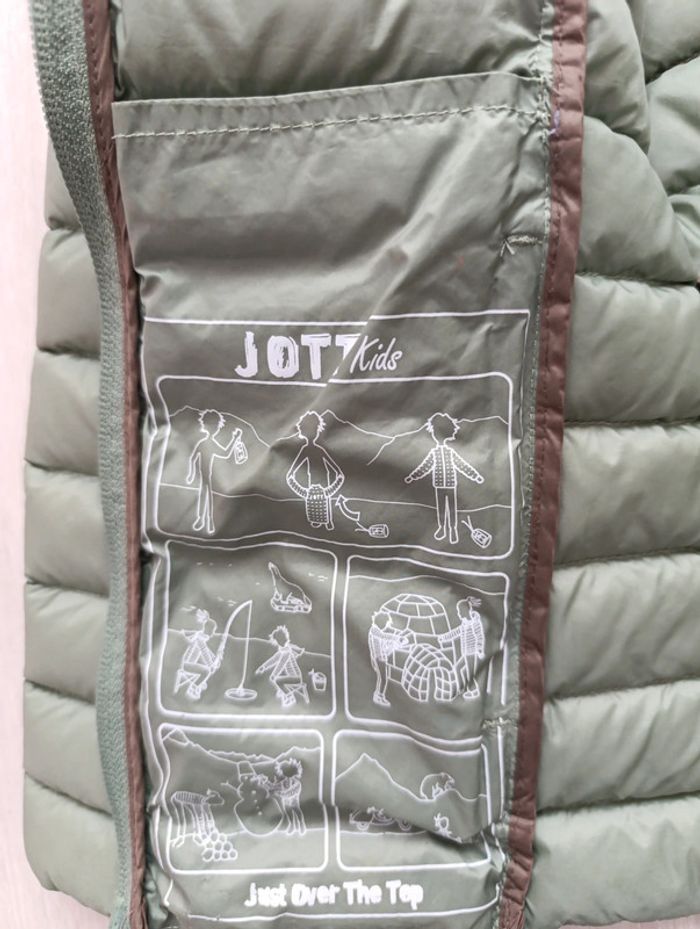 Doudoune jott verte taille 8/10ans - photo numéro 8