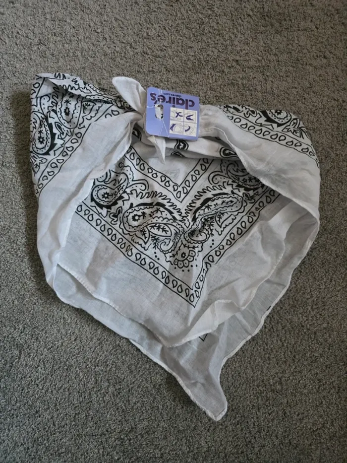 bandana blanc Claire's