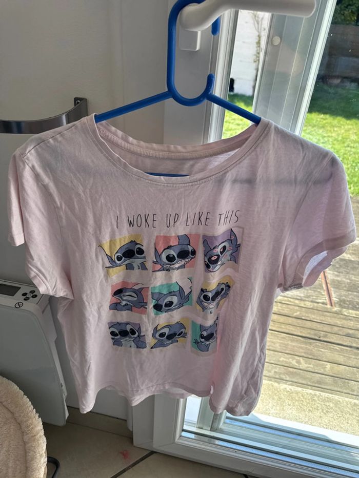 TEE shirt 38 femme stitch Disney - photo numéro 4