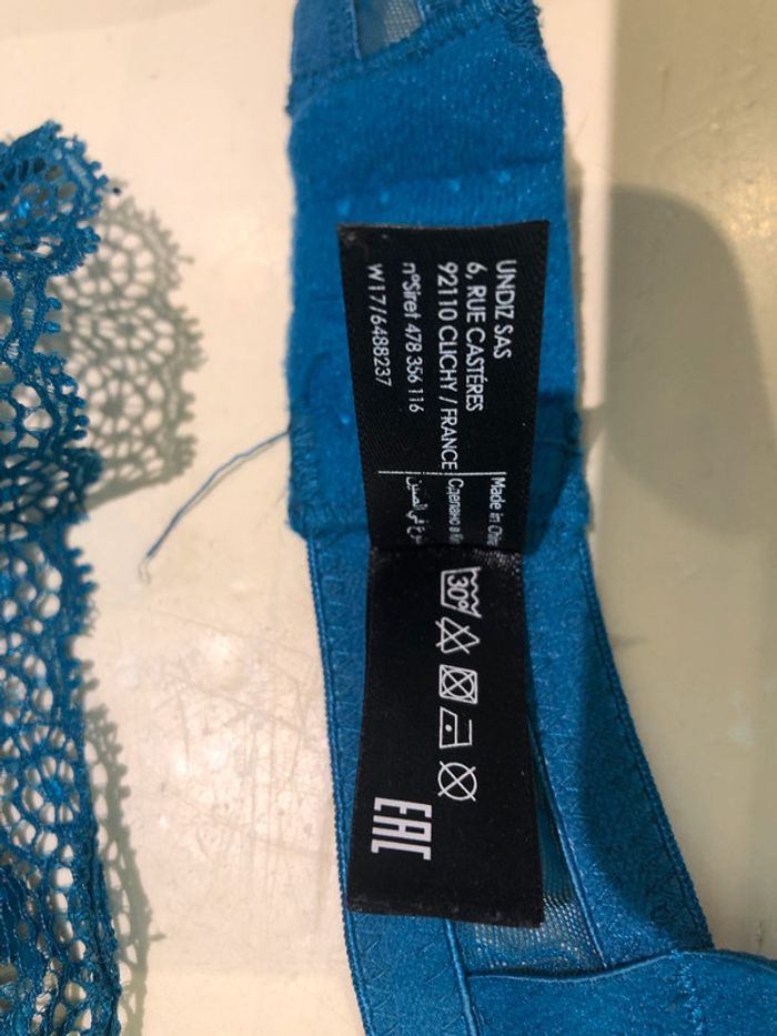 Soutien-gorge Undiz Bleu 90 B - photo numéro 10