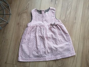 CYRILLUS Robe velours 24 mois